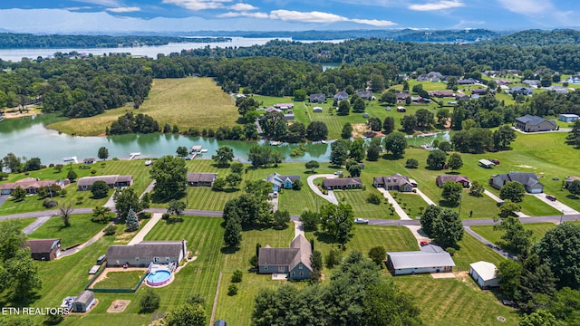 1707 Brookview Dr, Dandridge, TN 37725 - drone / aerial view of a large body of water