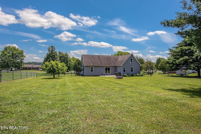 1707 Brookview Dr, Dandridge, TN 37725 - view of yard with an outdoor fire pit