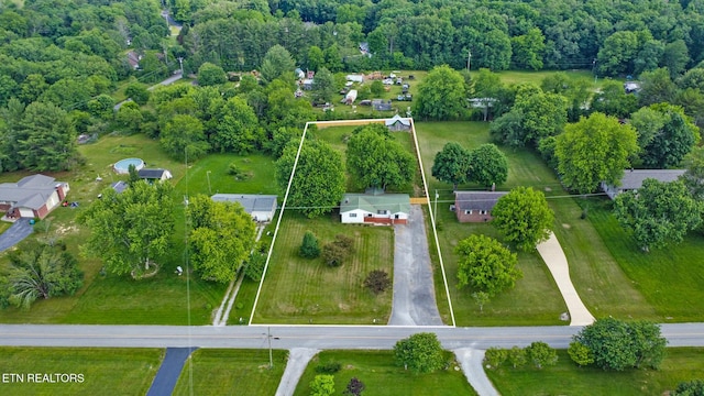 3341 Tabor Loop, Crossville, TN 38571 - aerial overview of property's location featuring property parcel outlined
