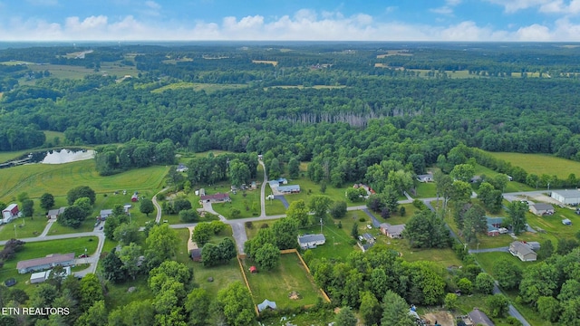 3341 Tabor Loop, Crossville, TN 38571 - aerial view of property and surrounding area featuring a forest