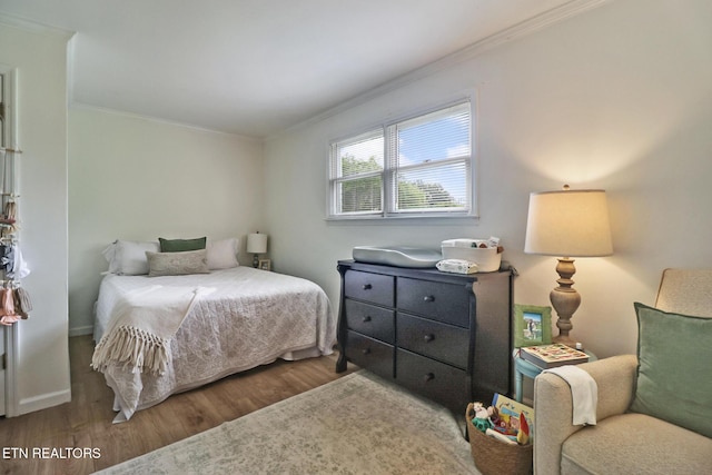 3341 Tabor Loop, Crossville, TN 38571 - bedroom with ornamental molding, wood finished floors, and baseboards