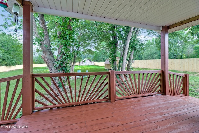 3341 Tabor Loop, Crossville, TN 38571 - view of wooden deck