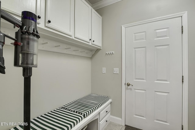 226 Oostanali Way, Loudon, TN 37774 - mudroom featuring crown molding and baseboards