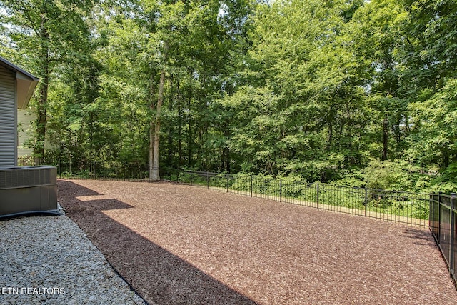 226 Oostanali Way, Loudon, TN 37774 - view of yard featuring central AC unit and a forest view
