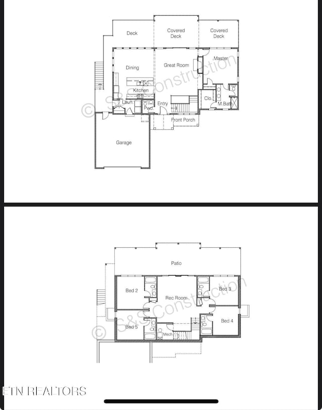 300 Bluff Trce, Jacksboro, TN 37757 - view of home floor plan