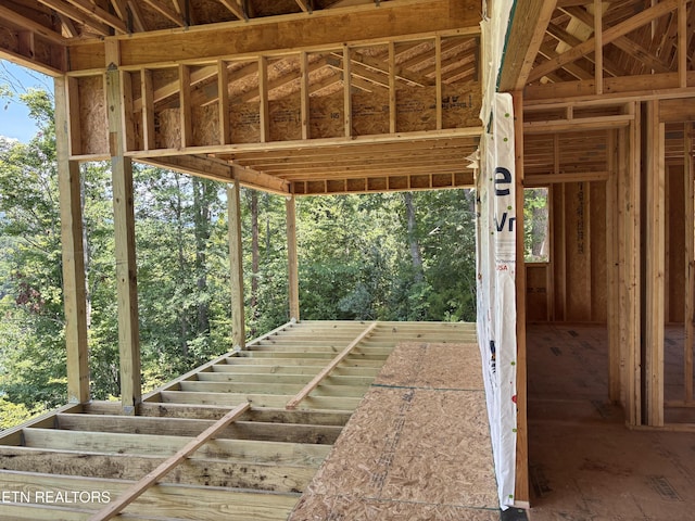 300 Bluff Trce, Jacksboro, TN 37757 - view of wooden deck