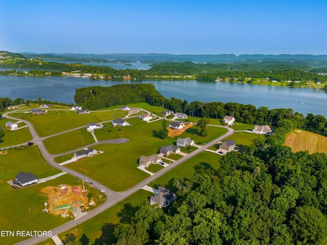 4153 Harbor View Dr, Morristown, TN 37814 - drone / aerial view of a large body of water and a forest