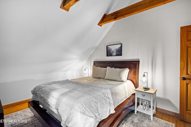 391 Laurel Rd, Townsend, TN 37882 - bedroom with hardwood / wood-style floors and baseboards