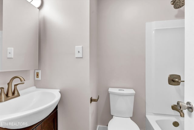 9209 Topoco Dr, Knoxville, TN 37922 - full bathroom featuring vanity and toilet