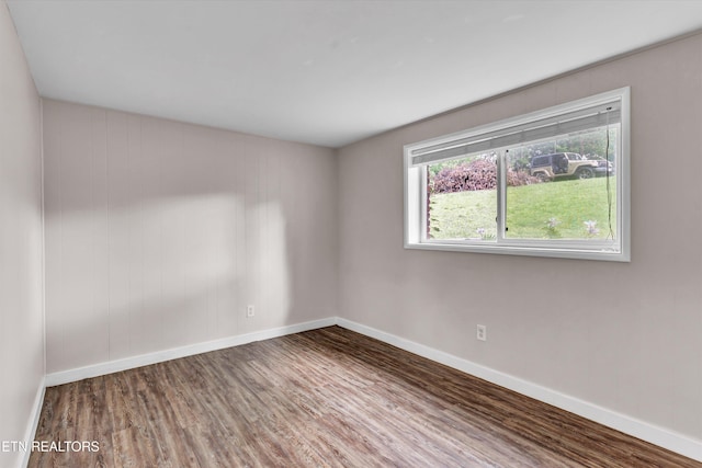 9209 Topoco Dr, Knoxville, TN 37922 - spare room featuring wood finished floors and baseboards