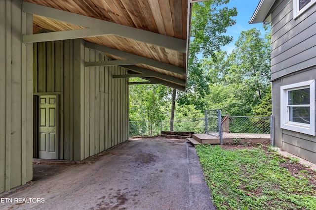 9209 Topoco Dr, Knoxville, TN 37922 - view of yard with view of wooded area