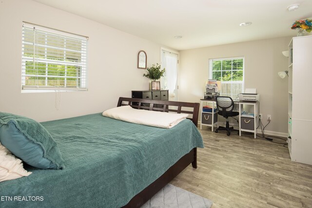 193 Laurel Hollow Rd, Clinton, TN 37716 - bedroom featuring wood finished floors