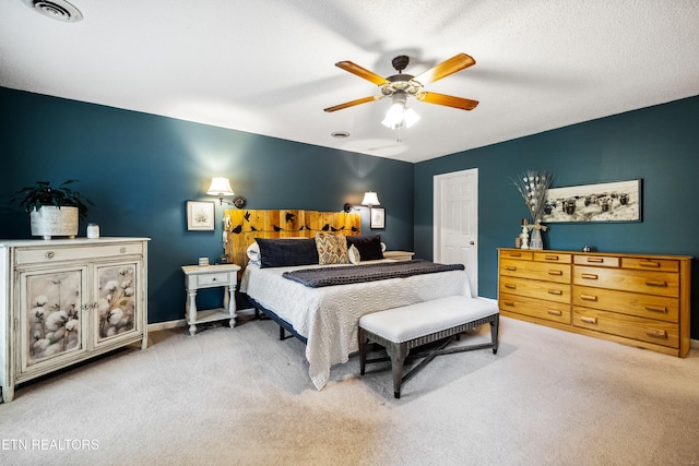 10513 River Ridge Rd, Knoxville, TN 37922 - bedroom featuring carpet flooring and a ceiling fan