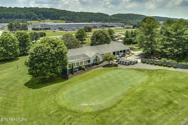 430 Willow Springs Dr, Athens, TN 37303 - aerial view of a large body of water, a forest, and a local golf course