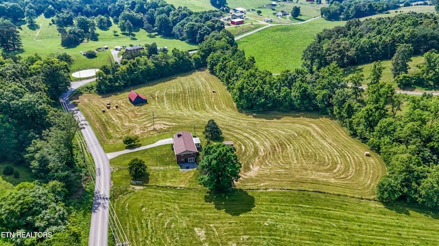 1670 Bowen Rd, Rutledge, TN 37861 - aerial overview of property's location with rural landscape and a pastoral area