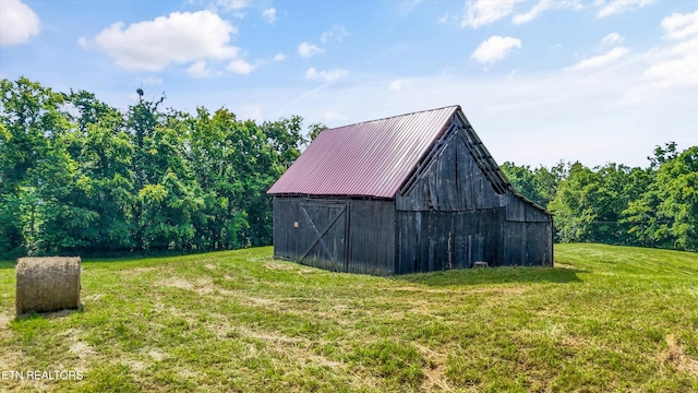 1670 Bowen Rd, Rutledge, TN 37861 - view of barn with a lawn