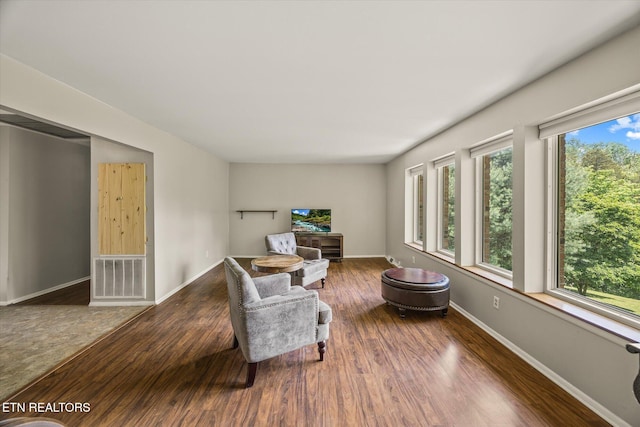 2059 Bolestown Loop, Alpine, TN 38543 - living area with wood finished floors and baseboards
