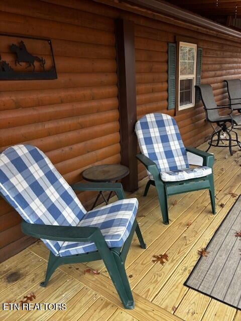533 Valley Ridge Rd, Jamestown, TN 38556 - view of wooden terrace