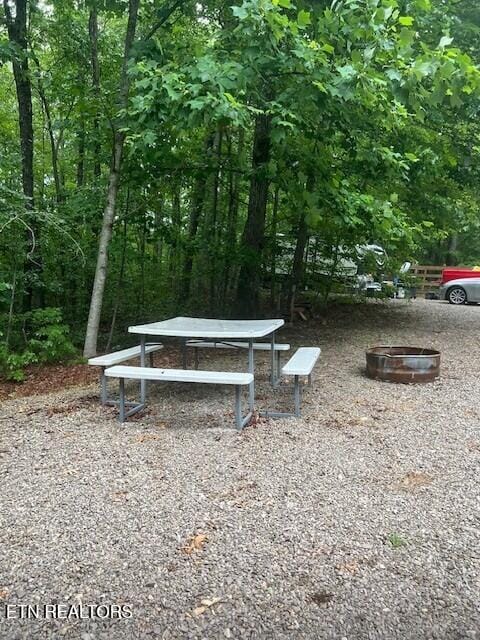 533 Valley Ridge Rd, Jamestown, TN 38556 - view of community with a fire pit