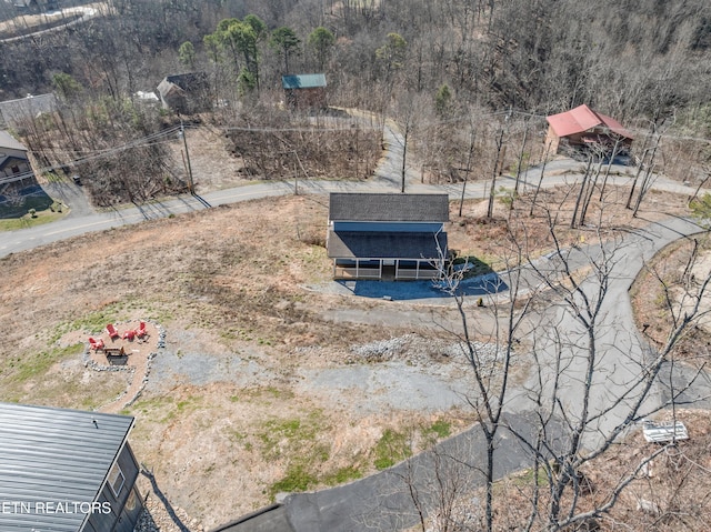 1108 Circle Pt, Gatlinburg, TN 37738 - view from above of property
