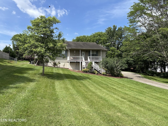 2726 Kentwood Dr, Kodak, TN 37764 - view of front of house featuring stairs and a porch