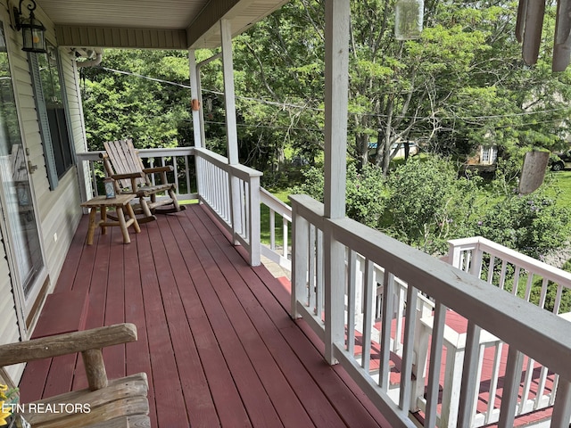 2726 Kentwood Dr, Kodak, TN 37764 - porch featuring view of scattered trees