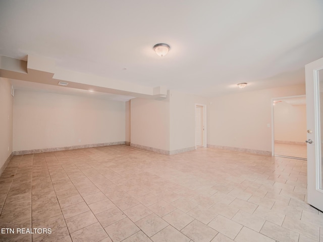 116 Deer Path Trl, Vonore, TN 37885 - unfurnished room with light tile patterned floors and baseboards