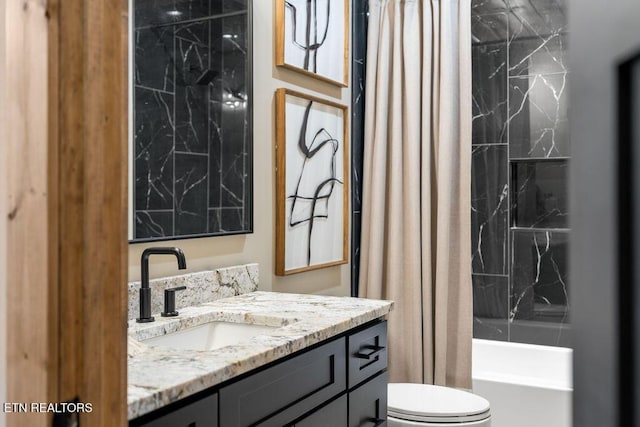 2634 Whipoorwill Hill Way, Sevierville, TN 37862 - full bath featuring vanity and shower / bath combination with curtain