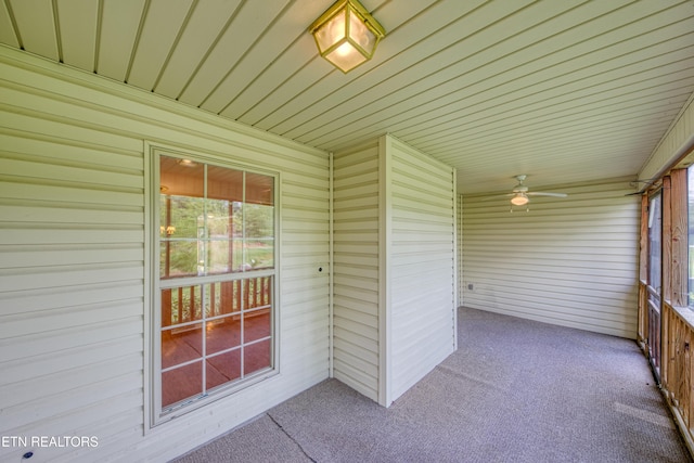 674 Applegate Ln Unit 32, Knoxville, TN 37934 - unfurnished sunroom with a ceiling fan