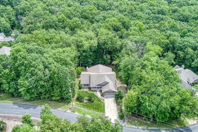 15 Chatham Ct, Fairfield Glade, TN 38558 - bird's eye view of a forest