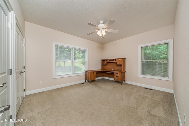 15 Chatham Ct, Fairfield Glade, TN 38558 - office space with light carpet and a ceiling fan