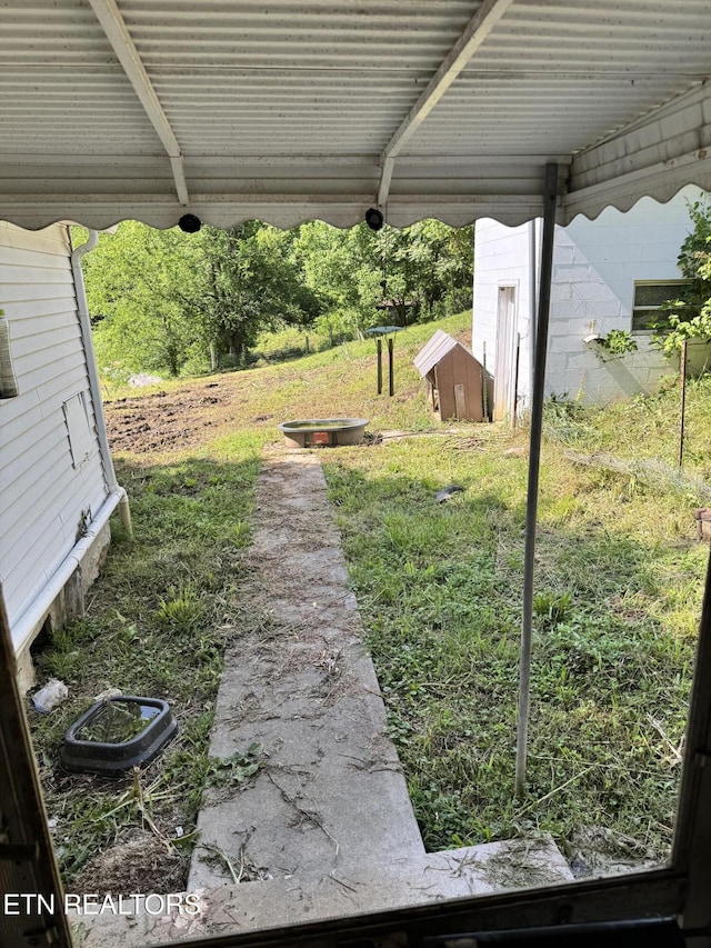 2395 Howard Rd, Bybee, TN 37713 - view of yard