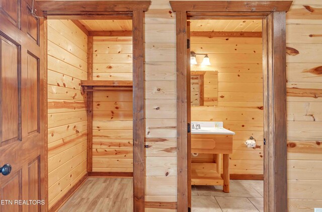 3708 Tilda Hilltop Way, Sevierville, TN 37862 - relaxing sauna with wood walls and wood ceiling