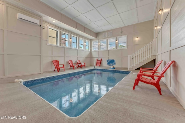 3708 Tilda Hilltop Way, Sevierville, TN 37862 - view of swimming pool with an AC wall unit