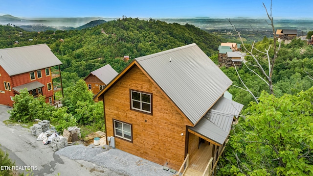 2251 Fox Berry Way, Sevierville, TN 37876 - aerial view of property and surrounding area with a forest