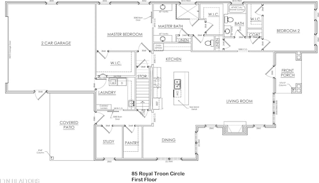 85 Royal Troon Cir, Oak Ridge, TN 37830 - view of property floor plan