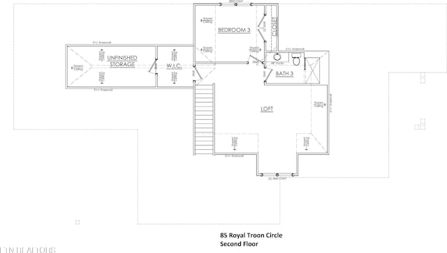 85 Royal Troon Cir, Oak Ridge, TN 37830 - view of room layout