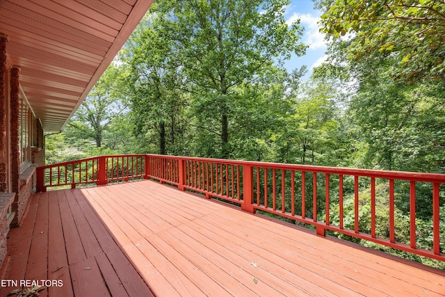 386 E Dr, Oak Ridge, TN 37830 - view of deck