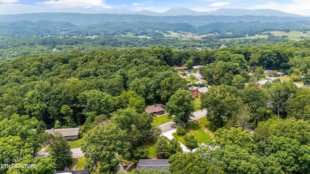 386 E Dr, Oak Ridge, TN 37830 - aerial view of a mountain backdrop