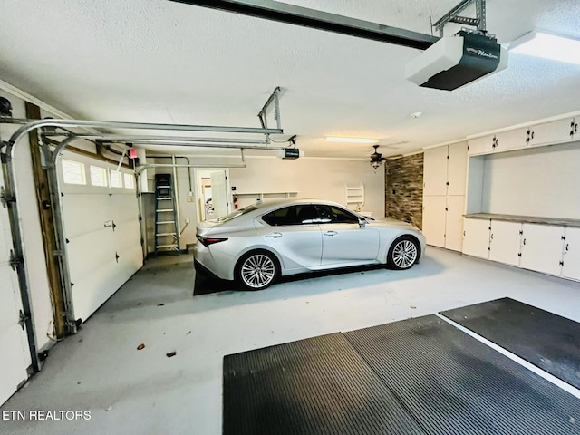 242 Adams Ln, Jellico, TN 37762 - garage with a garage door opener