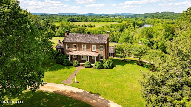 2590 Day Rd, Strawberry Plains, TN 37871 - view of subject property with a heavily wooded area