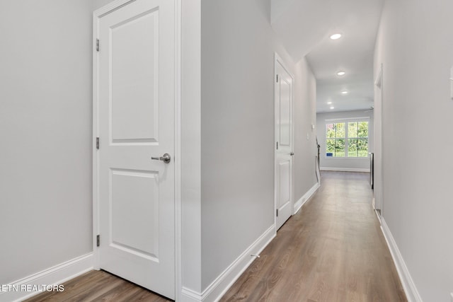205 Harper Village Way, Lenoir City, TN 37771 - corridor featuring wood finished floors and recessed lighting