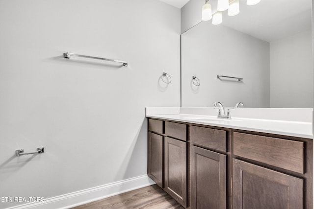 205 Harper Village Way, Lenoir City, TN 37771 - bathroom with vanity and wood finished floors