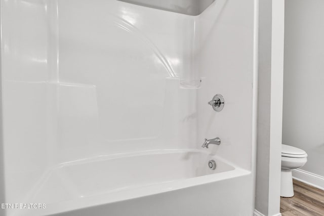 205 Harper Village Way, Lenoir City, TN 37771 - bathroom with wood finished floors and shower / bathtub combination
