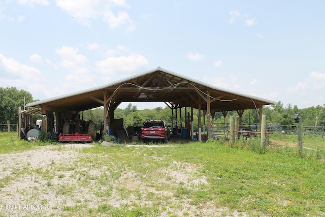 831 Fritzsche, Jamestown, TN 38556 - view of parking with a carport