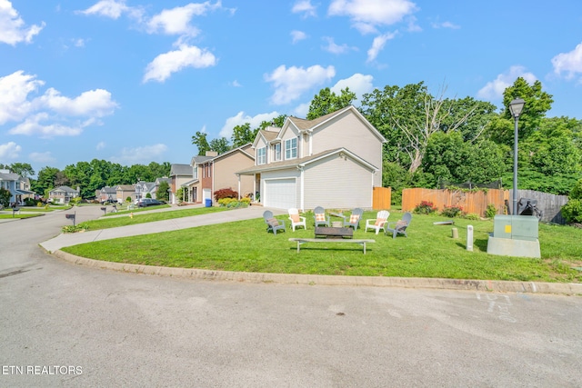 8431 Vessel Ln, Powell, TN 37849 - view of front of house featuring driveway, an attached garage, and a residential view