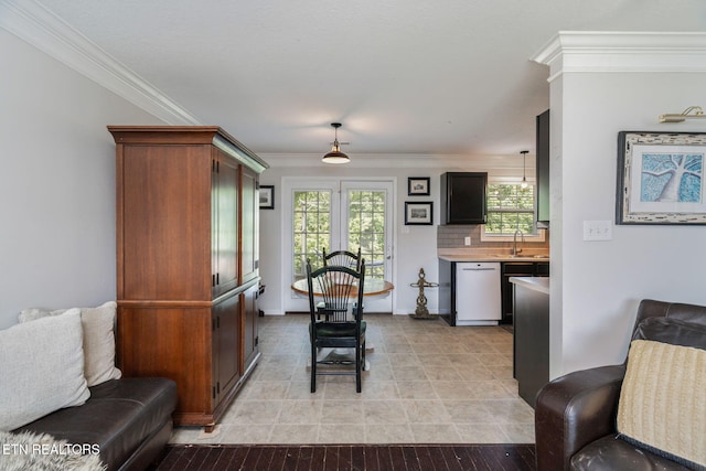 8431 Vessel Ln, Powell, TN 37849 - dining room with ornamental molding
