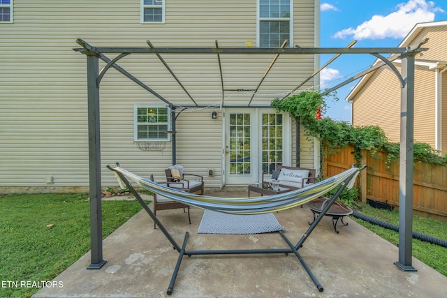 8431 Vessel Ln, Powell, TN 37849 - view of patio with a pergola