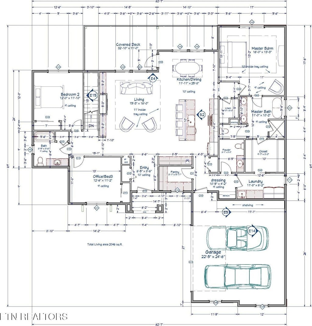 342 Enclave Way, Kingston, TN 37763 - view of room layout