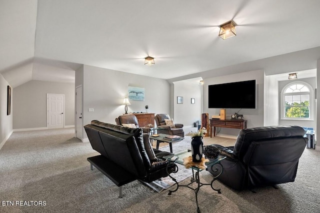 3292 Moss Arcott Rd, Celina, TN 38551 - carpeted living area with baseboards